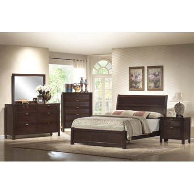Amherst Sleigh Bedroom Collection by Wildon Home ® -image