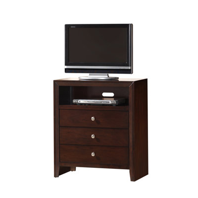 Carolina 3 Drawer Media Chest by Wildon Home ® -image