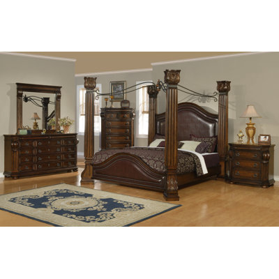 Providence Four Poster Bedroom Collection by Wildon Home ® -image