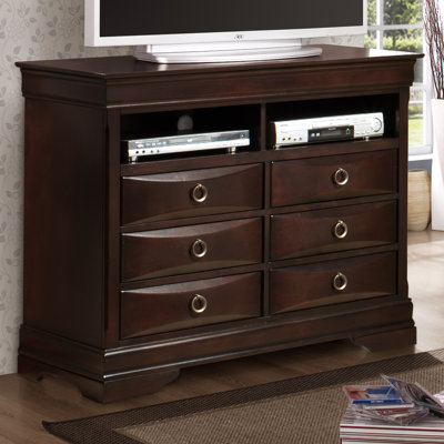 Lexington 6 Drawer Media Chest by Wildon Home ® -image