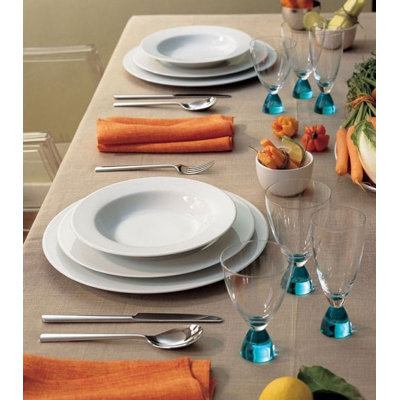 Alessi Asta Flatware Collection in Mirror Polished by Alessandro Mendini
