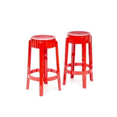 Kartell Charles Ghost 26" Stool