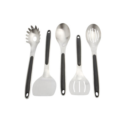 Calphalon 6 Piece Stainless Steel Utensil Set with Crock