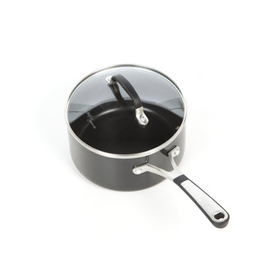 Calphalon Simply Black Enamel 14-Piece Cookware Set