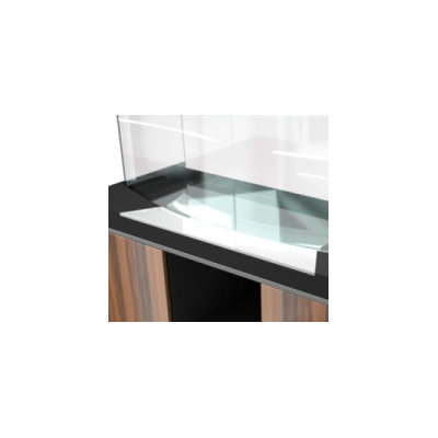 Hagen Fluval Vicenza Model 260 Limited Edition - Complete 69 Gallon Bow Front Aquarium Set in Black/ Silver