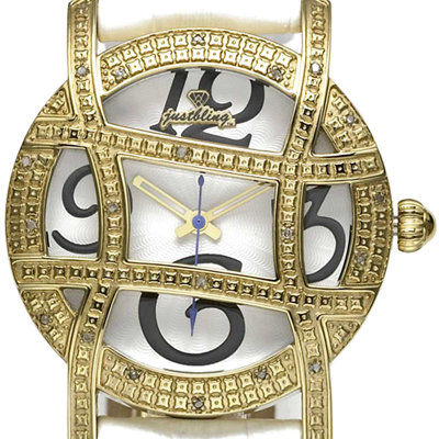JBW Women's Olympia Leather Watch in White