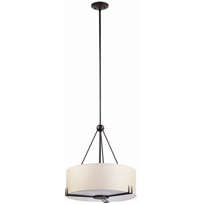 DVI Geometry 3 Light Drum Pendant