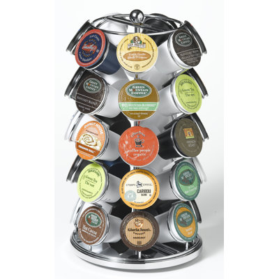 Nifty Home Products Carousel for 35 K-Cups in Chrome