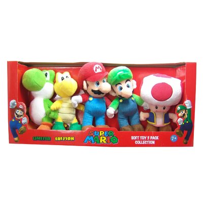 goldie mario plush set