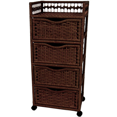 Oriental Furniture 38" Natural Fiber Chest