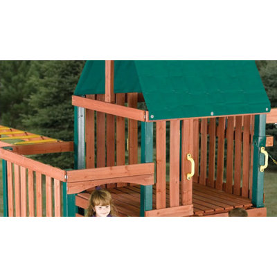 Swing-n-Slide Chesapeake Wood Complete Swing Set