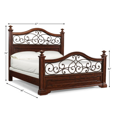 San Marcos Panel Bed by Klaussner Furniture -image