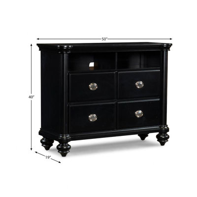 Danbury 4 Drawer Media Chest by Klaussner Furniture -image