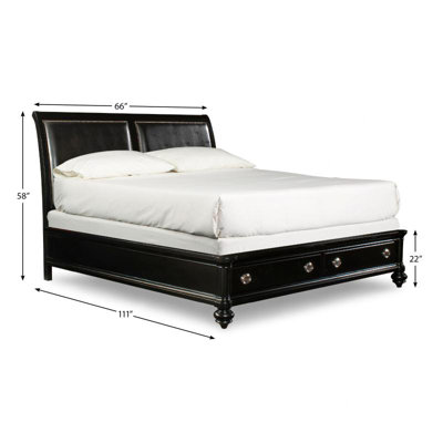 Danbury Storage Sleigh Bed by Klaussner Furniture -image