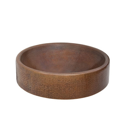 Baccus Hand Hammered Copper Vessel Sink