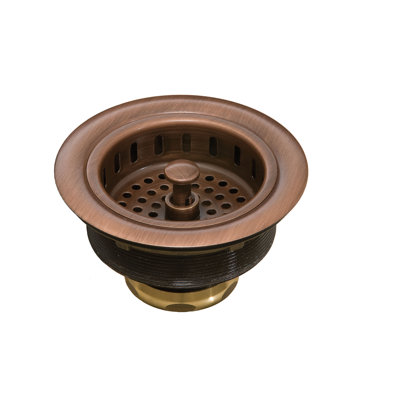 Thompson Traders Monterosso Hand Hammered Copper Double Bowl Kitchen Sink