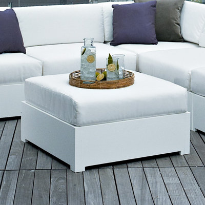 Telescope Casual Brio Ottoman with Cushion