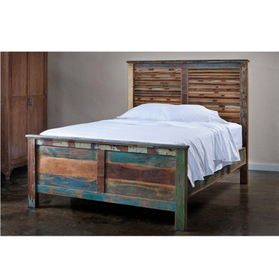 Reclaimed Panel Bed by Wildon Home ® -image