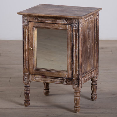 Click To Image : 1 Door Mirror Nightstand by Wildon Home ® Now