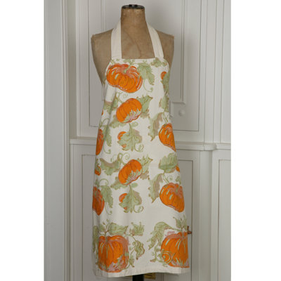 Pumpkin Orange Yellow Apron