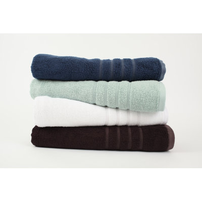 Nine Space Bamboo 3 Piece Lavish Towel Set in Black