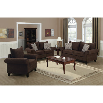 Monarch Specialties Inc. Chenille Loveseat