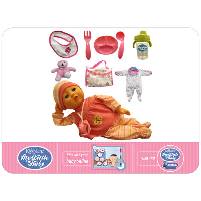 Kiddy Lane 14" My Little Baby - Deluxe Set (Soft Stuffed Doll)