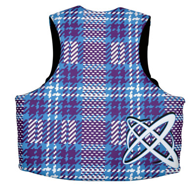 Helium PFD 5979 Women's Axis Series Neoprene Life Vest in Charcoal and Teal