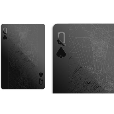 Molla Space, Inc. MollaSpace Deck of Cards in Black