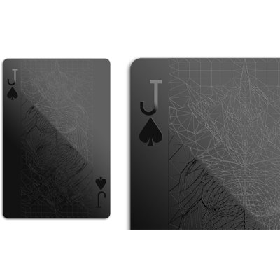Molla Space, Inc. MollaSpace Deck of Cards in Black
