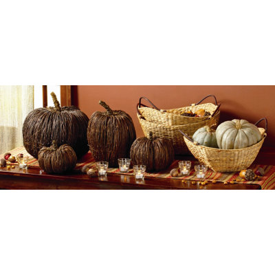 TAG Foxy Fall Vine Pumpkin