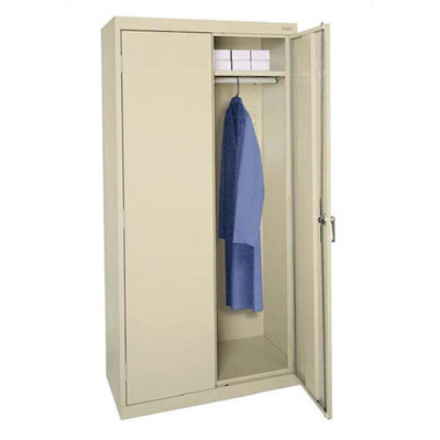 Sandusky Cabinets Classic Plus Deep Mobile Wardrobe Cabinet