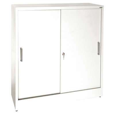 Sandusky Cabinets 42" Storage Cabinets with Sliding Door