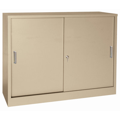 Sandusky Cabinets 29" Storage Cabinets with Sliding Door