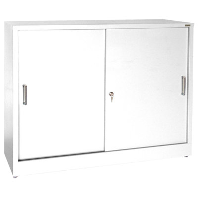 Sandusky Cabinets 29" Storage Cabinets with Sliding Door