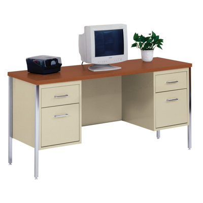 Sandusky Cabinets 60" W Kneespace Credenza