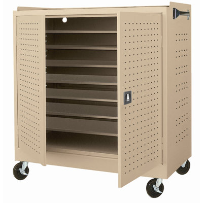 Sandusky Cabinets Mobile Laptop Security Cabinet