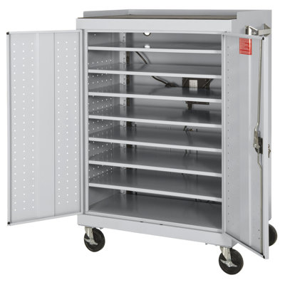 Sandusky Cabinets Mobile Laptop Security Cabinet