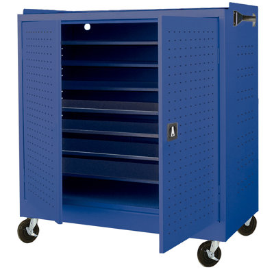 Sandusky Cabinets Mobile Laptop Security Cabinet with Charging System