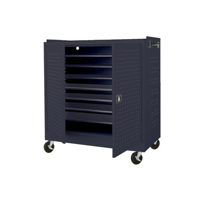 Sandusky Cabinets Mobile Laptop Security Cabinet with Charging System