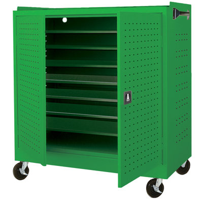 Sandusky Cabinets Mobile Laptop Security Cabinet