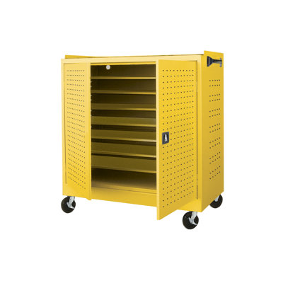 Sandusky Cabinets Mobile Laptop Security Cabinet