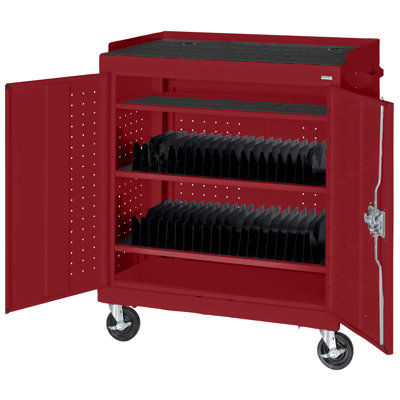 Sandusky Cabinets Mobile Tablet Storage Cart