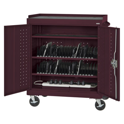 Sandusky Cabinets Mobile Tablet Storage Cart