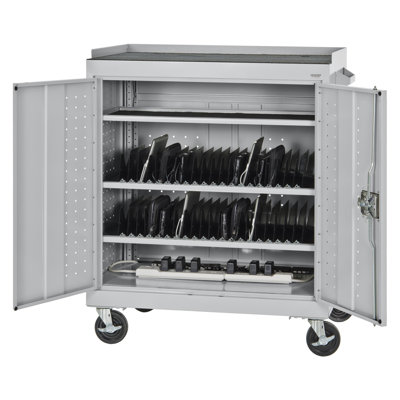 Sandusky Cabinets Mobile Tablet Storage Cart