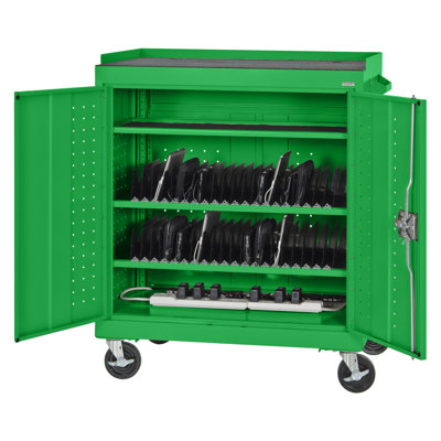 Sandusky Cabinets Mobile Tablet Storage Cart