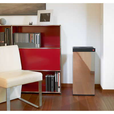 Hailo UK Ltd 72cm Big-Box 60 Spacious Waste Box in Stainless Steel