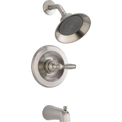 Peerless Faucets Complete 4.63" Diverter Tub and Shower Faucet Trim