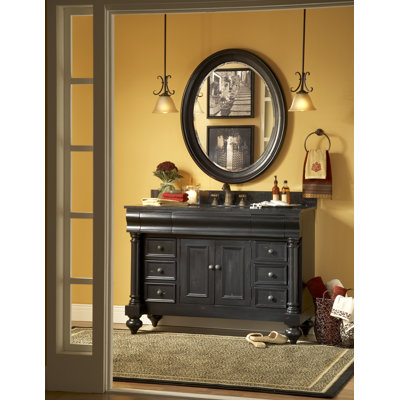 Kaco International Guild Hall 48" Distressed Vanity with Granite Top