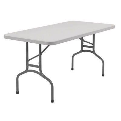 National Public Seating 8' Rectangular Folding Table
